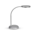 Luminaire bureau maul joy 16 led hauteur 33,5 cm bras      38,5cm tete diametre 11,8cm   coloris argent