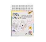 Carton a broder folia animaux 175x245mm differents modeles  coloris blanc paquet 40       unites