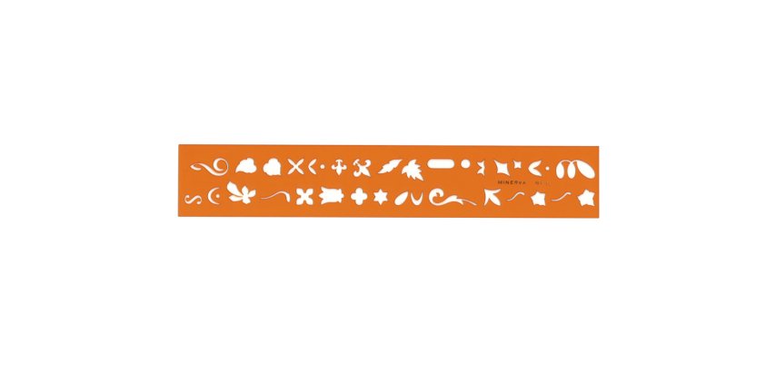 Billographe minerva nº31 trace miners decors plastique coloris orange