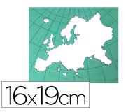 Billographe minerva nº13 carte d'europe plastique      16x19cm plastique coloris vert