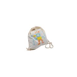 Pochon sodertex coton personnalisable 150g 35x40cm  double serrage coloris ecru