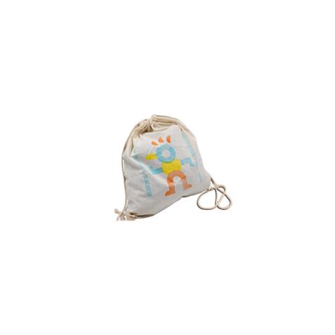 Pochon sodertex coton personnalisable 150g 35x40cm  double serrage coloris ecru