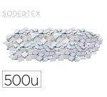 Gommette sodertex mosaique miroir 1,3x1,3cm sachet 500   unites