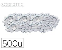 Gommette sodertex mosaique miroir 1,3x1,3cm sachet 500   unites