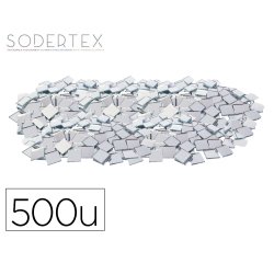 Gommette sodertex mosaique miroir 1,3x1,3cm sachet 500   unites