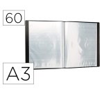 Porte-vues viquel art'book creativ'gallery pp 7/100e a3  60 vues coloris noir