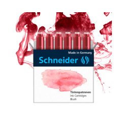 Cartouche encre schneider coloris blush pastel boite 6  unites