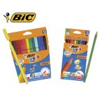 Lot scolaire bic kids special elementaire 24 etuis 12 feutres visa + 24 etuis 12 crayons couleur evolution eco 48 kits