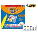 Craie coloriage bic kids plastidecor format special    ecole 288 unites