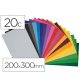 Mousse eva innspiro adhesive 2mm 200x300mm 20 coupons      coloris assortis