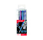 Pochette uniball signo roller encre gel ecriture large      broad creatif or / argent /   blanc / bronze 4 unites