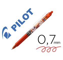 Roller pilot frixion ball clicker edition limitee       naruto encre gel pointe       moyenne coloris rouge