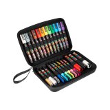 Marqueur posca pointes assorties coloris assortis    mallette 24 unites