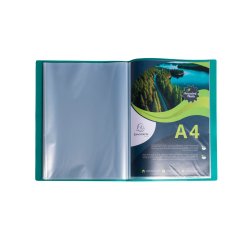 Protège-documents PP recyclé semi-rigide 100 vues Opak - Couleurs assorties