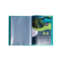 Protège-documents PP recyclé semi-rigide 160 vues Opak - Couleurs assorties