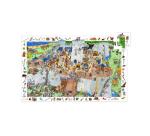 Puzzle interdacta le chateau fort 100 pieces 61x35cm + 1   poster