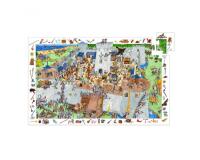 Puzzle interdacta le chateau fort 100 pieces 61x35cm + 1   poster