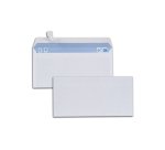 Enveloppes blanches dl 80g adhesives pefc eco 110x220mm  boite de 500 unites