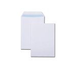 Pochettes blanches c5 90g adhesives 162x229mm pefc eco  boite de 500 unites