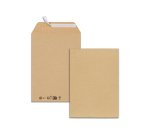 Pochettes kraft brun c5 90g adhesives 162x229mm pefc eco  boite de 500 unites