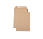 Pochettes kraft brun c4 90g adhesives 229x324mm pefc eco  boite de 250 unites