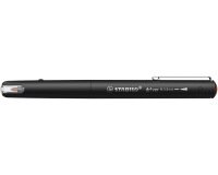 Stylo-feutre stabilo driver pointe moyenne trait 0,8mm    encre rouge