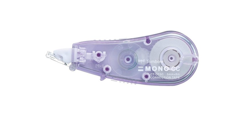 Correcteur tombow mono cce5 frontal ruban 6mx5mm coloris  violet