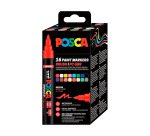 Marqueur à pigment PC-5BR BRUSH, étui de 16, assorti