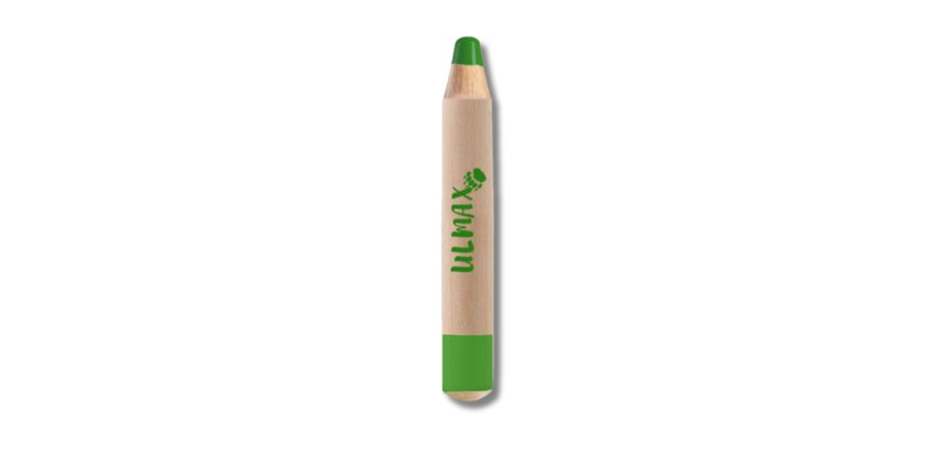 Crayon gras ulmann ulmax coloris vert boite 10 unites
