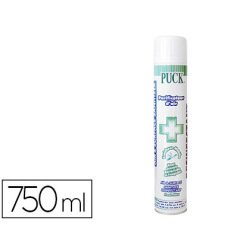 Désodorisant coldis bactéricide purificateur air désinfectant surfaces parfum menthe aérosol 750ml