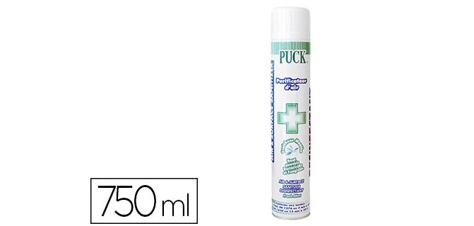 Désodorisant coldis bactéricide purificateur air désinfectant surfaces parfum menthe aérosol 750ml