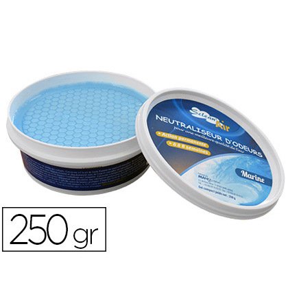 Désodorisant coldis sclean'air gel neutralisateur mauvaise odeur animale végétale industrielle air marine boîtier 250gr