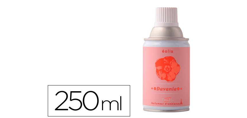 Recharge diffuseur coldis senteur fruitée équipée valve doseuse 85 microlitres 3000 pulvérisations aérosol 250ml