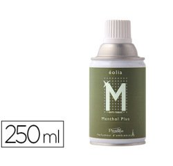 Recharge diffuseur coldis senteur mentholée équipée valve doseuse 85 microlitres 3000 pulvérisations aérosol 250ml