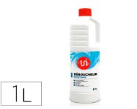 Déboucheur coldis liquide dissout matières organiques sans abîmer émail ni tuyauterie plastique flacon 1l