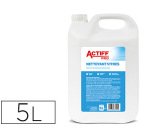 Lave-vitres coldis actiff pro nettoie dégraisse fait briller vitres surfaces modernes bidon 5l