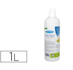 Liquide vaisselle coldis lavage manuel spécial ustensiles de cuisine plans de travail parfum citron flacon 1l