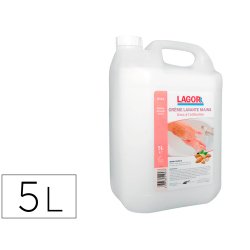 Crème lavante coldis lagor mains douces riche agents hydratants sans abrasifs solvants pétroliers parfum amande bidon 5l