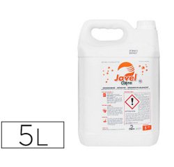 Eau de javel coldis 9 degrés 2.6% chlore actif nettoie désodorise désinfecte blanchit bidon 5l