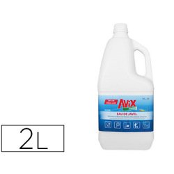 Eau de javel coldis 9 degrés 2.6% chlore actif nettoie désodorise désinfecte blanchit flacon 2l