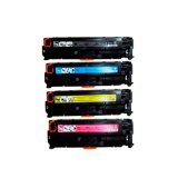 Toner clover compatible hp color laserjet m451 couleur cyan magenta jaune noir multipack 4 unités