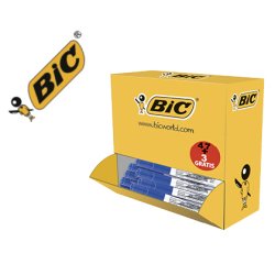 Marqueur bic velleda 1741 effaçable pointe ogive moyenne couleur bleu pack de 47 + 3 offerts