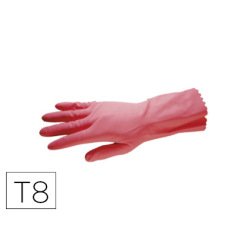 Gant ménage coldis latex naturel epi i norme en420 épaisseur 0.33mm standard taille 8