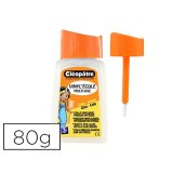 Colle vinylique cléopâtre vinyl'école flacon 80g avec pinceau incorporé