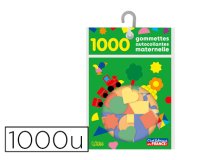 Gommette autocollante éditions lito maternelle sachet 1000 unités