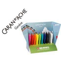 Présentoir de 20 porte-mines caran d'ache 888 infinite 0,7mm coloris assortis 2 par couleur