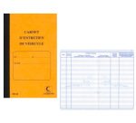 Carnet d'entretien de véhicule, 32 pages