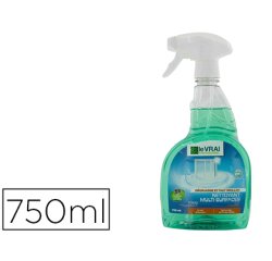 Nettoyant le vrai professionnel multi-surfaces dégraissant brillance spray 750ml