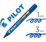 Marqueur permanent MARKER 100 pointe conique fine encre bleu