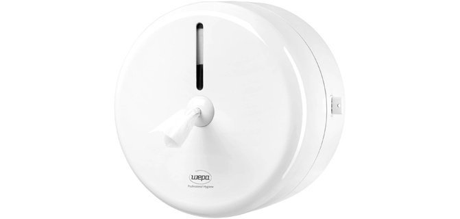 Distributeur papier toilette coldis à dévidage central center feed feuille à feuille